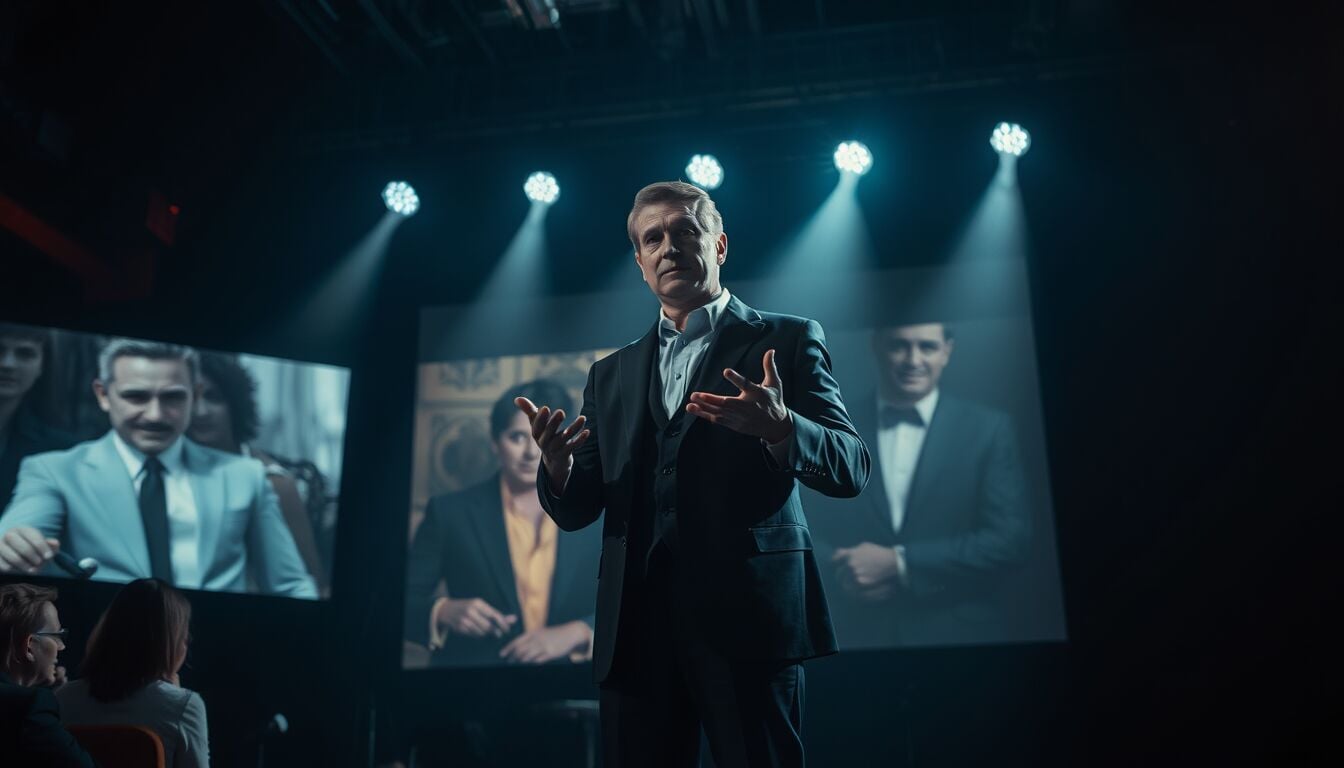 Fabrizio Corona porta a Cagliari il provocatorio Falsissimo Show