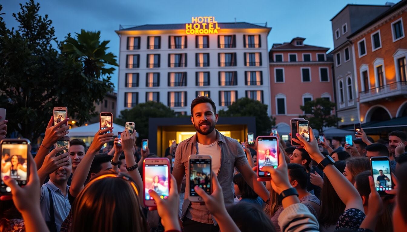 Fabrizio Corona raduna centinaia di fan per un selfie e conferma il suo peso mediatico tra i giovani