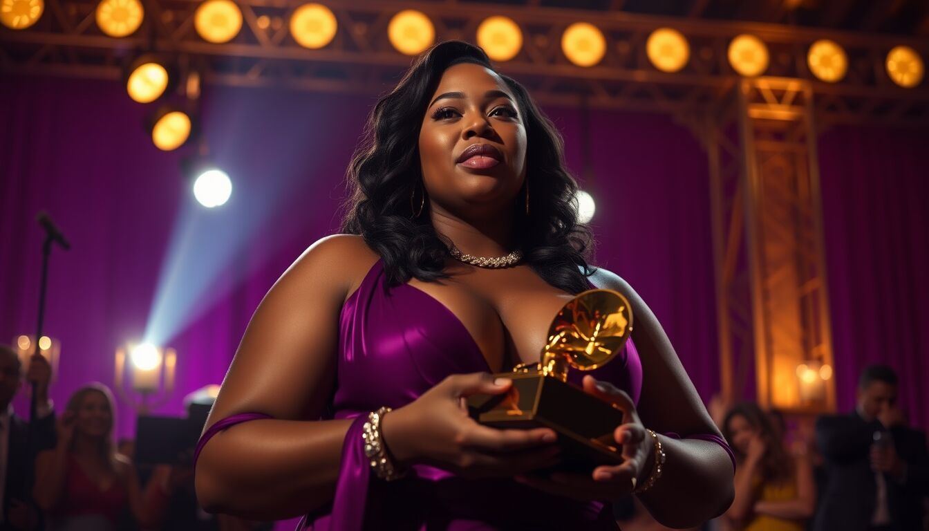 Lizzo svela il voto di castità prima del trionfo ai Grammy