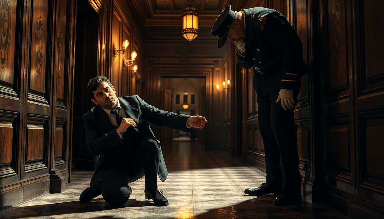 Manuel disperato supplica il Sergente per bloccare l’arresto imminente