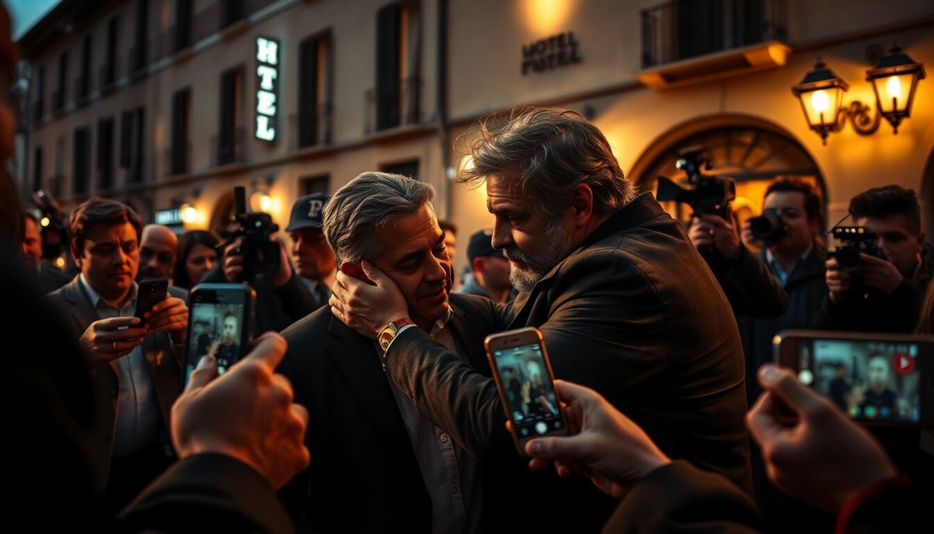 Mario Adinolfi scontro con Le Iene accende la corsa a Prato