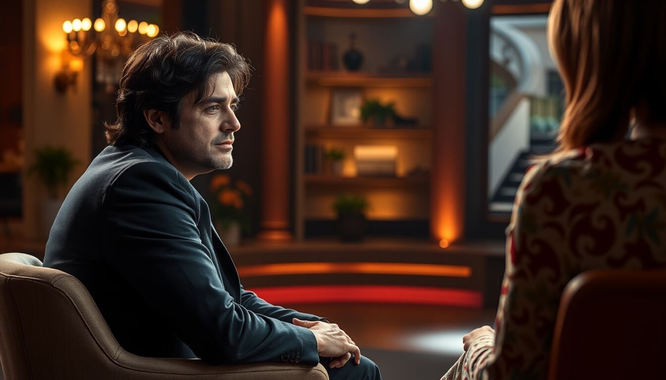 Riccardo Scamarcio racconta a Domenica In come le relazioni lo hanno cambiato