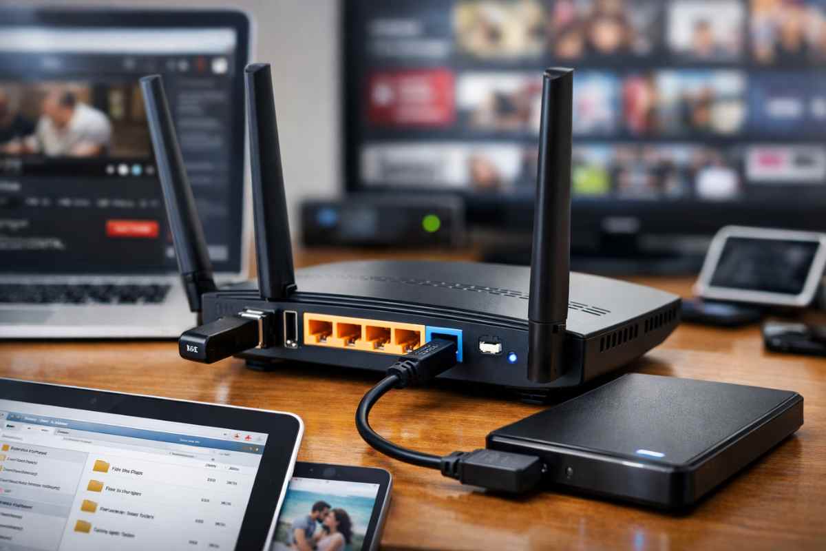 Se il tuo router WiFi ha una porta USB, sei ricco: tutto ciò che puoi fare se colleghi un disco rigido - Webnews.it