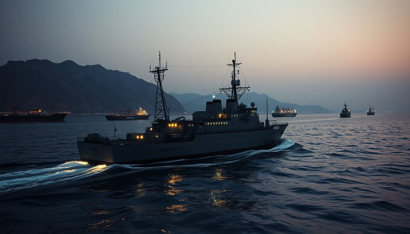 Stretto di Hormuz riaperto tra miliardi in gioco, traffici di uranio e scudo di navi dragamine