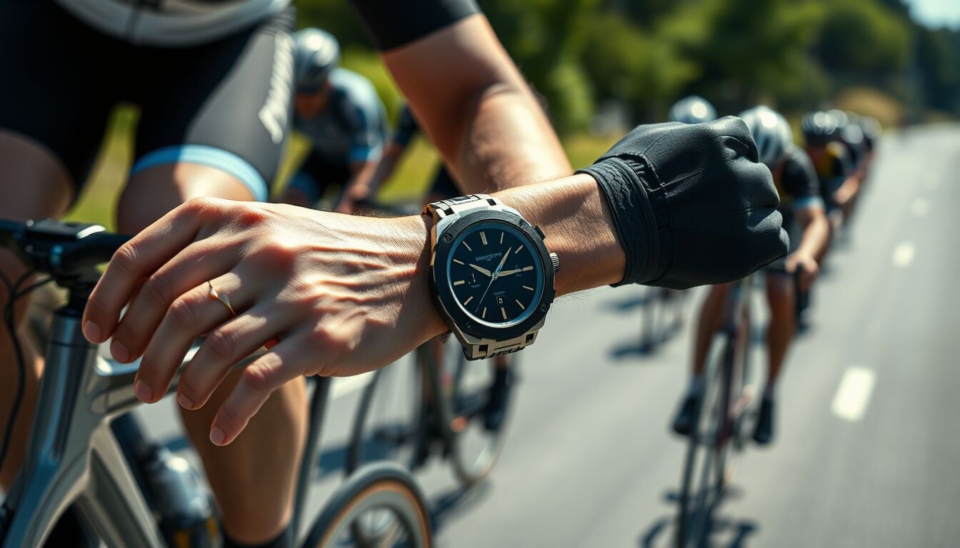 Tadej Pogacar sfoggia in gara un orologio esclusivo: caratteristiche tecniche e costo da capogiro