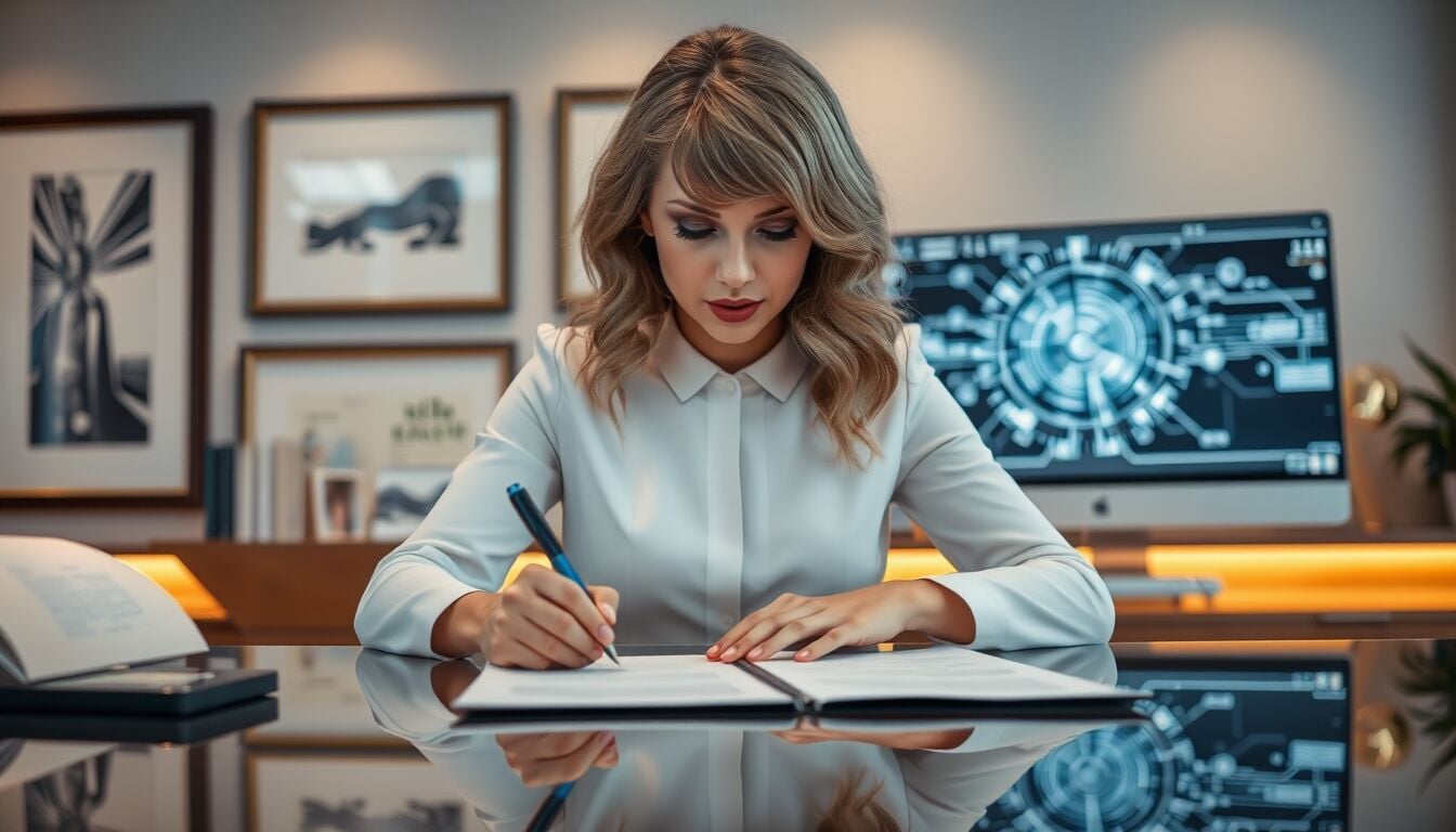 Taylor Swift registra nuovi marchi per difendere voce, immagine e frasi dagli abusi dell’intelligenza artificiale