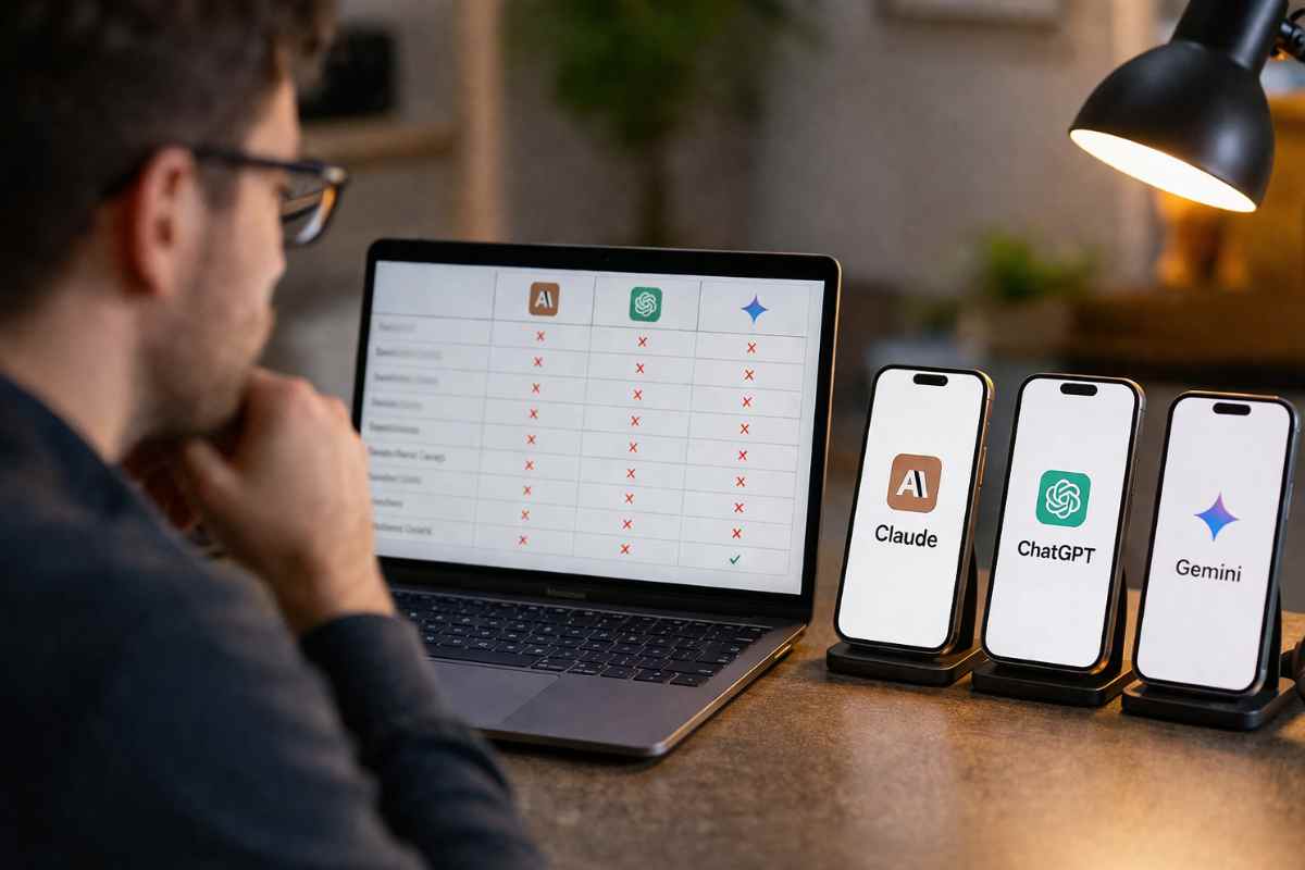 Ho chiesto a Claude, ChatGPT e Gemini la stessa cosa in 10 categorie differenti: solo una ha funzionato correttamente-webnews.it