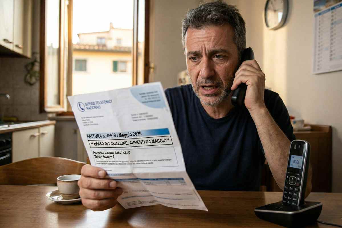 Se hai il telefono fisso preparati, arriva la nuova tassa: gli aumenti scattano a maggio - Webnews.it