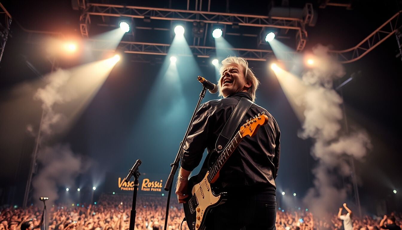 Vasco Rossi prepara mega evento live con pubblico record nazionale