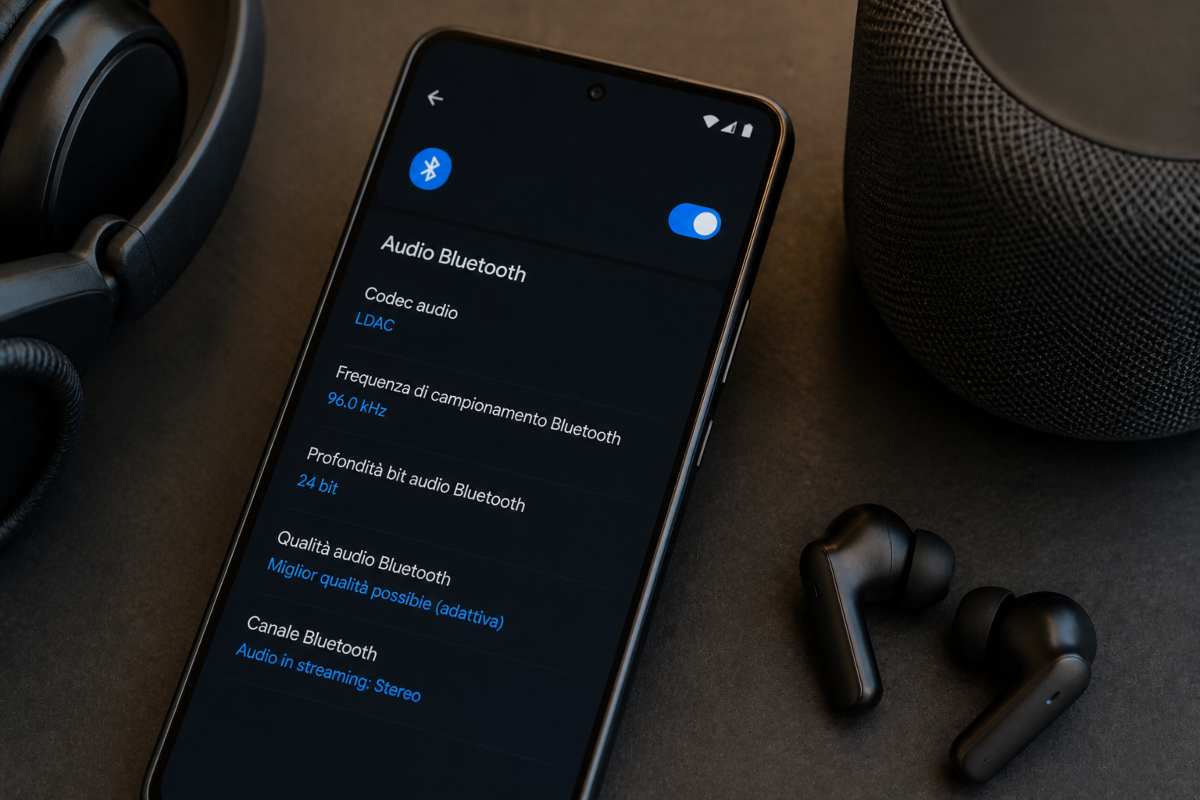 bluetooth com migliorare audio