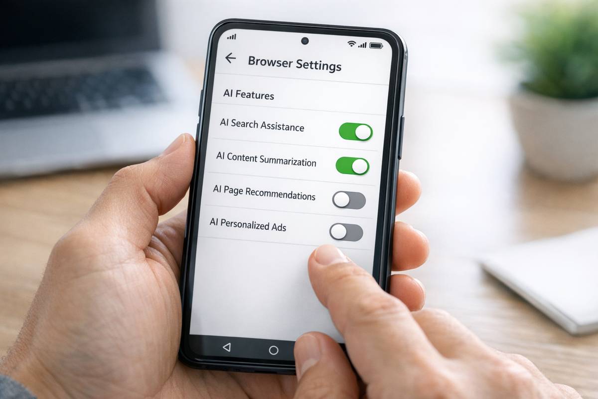 Firefox mette un freno all’AI su iPhone e Android: arriva il comando per dire no