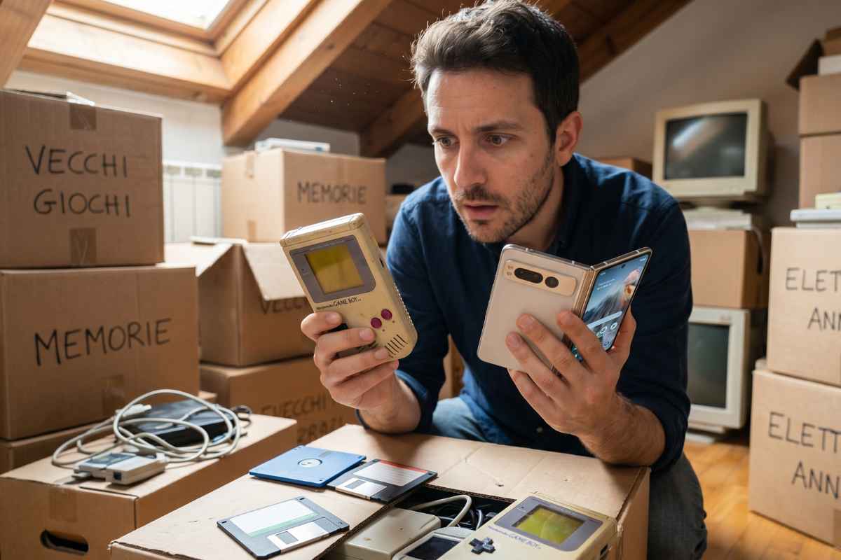 Stava cercando il suo vecchio Game Boy e nella stanza ha trovato un gioiello tech da 2000 euro-webnews.it