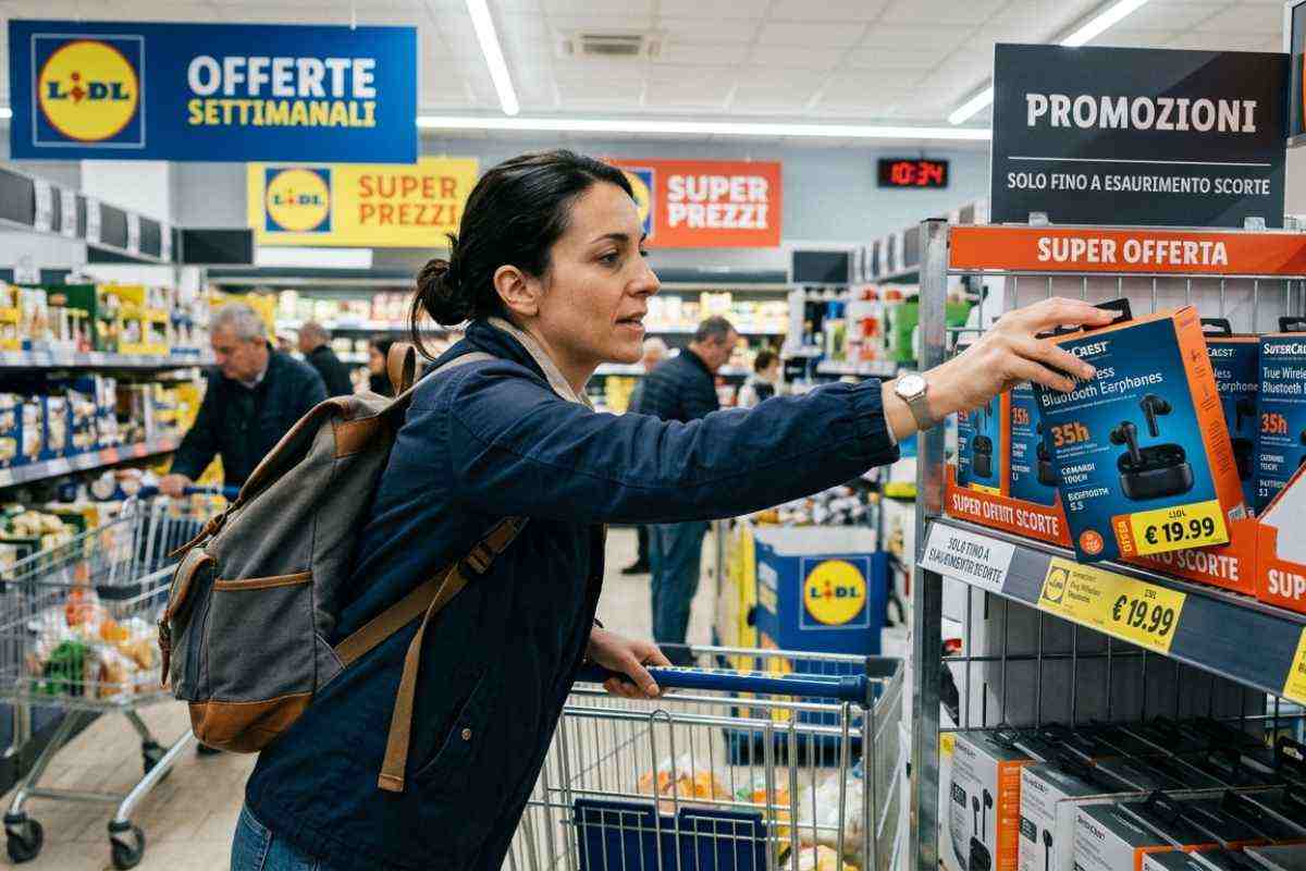 Oggi devo correre da Lidl per accaparrarmi le cuffie più potenti ed economiche sul mercato: touch e fino a 35 ore di autonomia-webnews.it