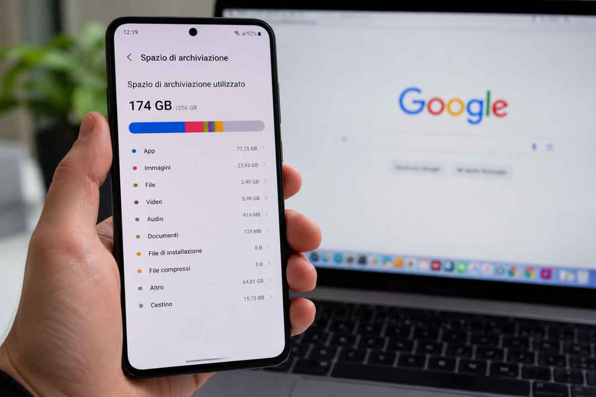 Google sta lentamente "mangiando" memoria dal tuo dispositivo: non è colpa di foto e video-webnews.it
