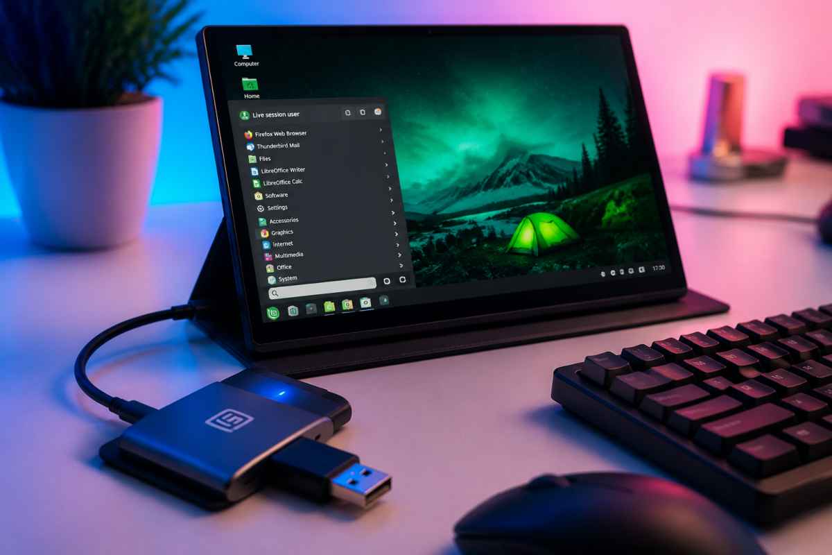 Come la chiavetta diventa un PC - Webnews.it