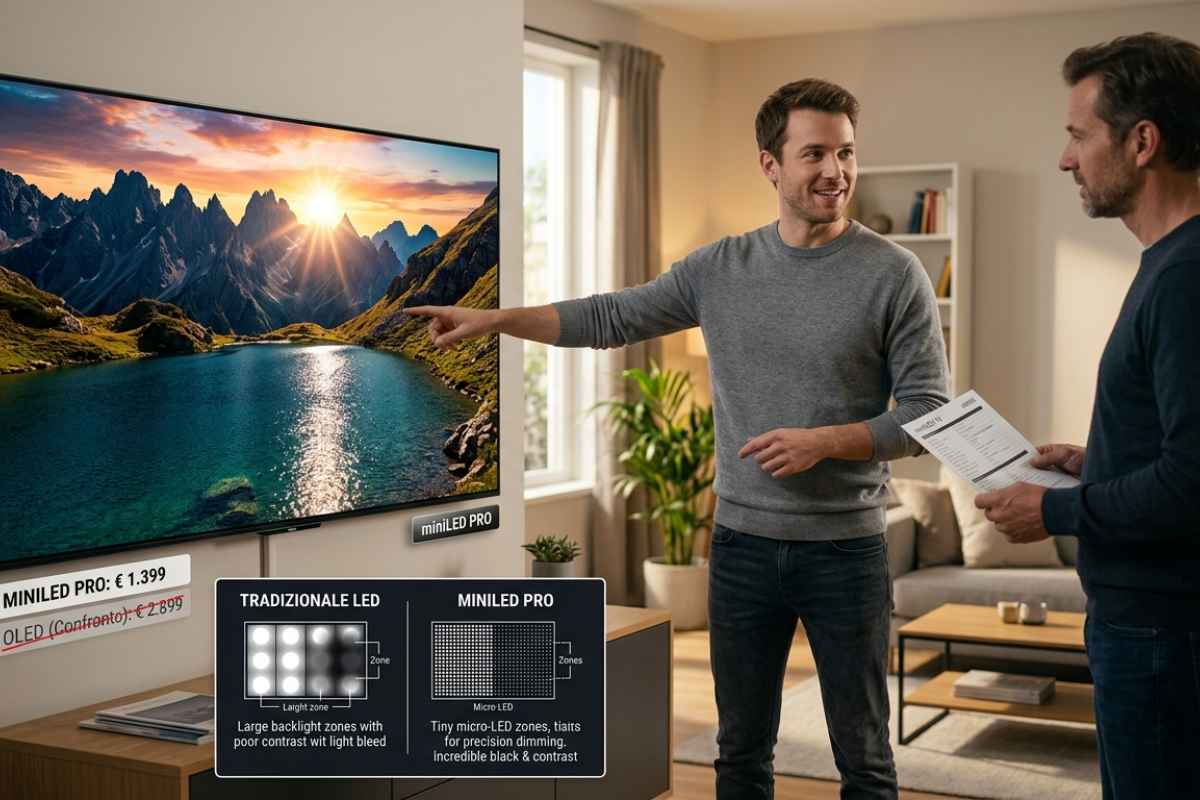 Ho scelto una TV miniLED e ora ti spiego perché costa meno ma in realtà è migliore di quella che costa il doppio-Webnews.it