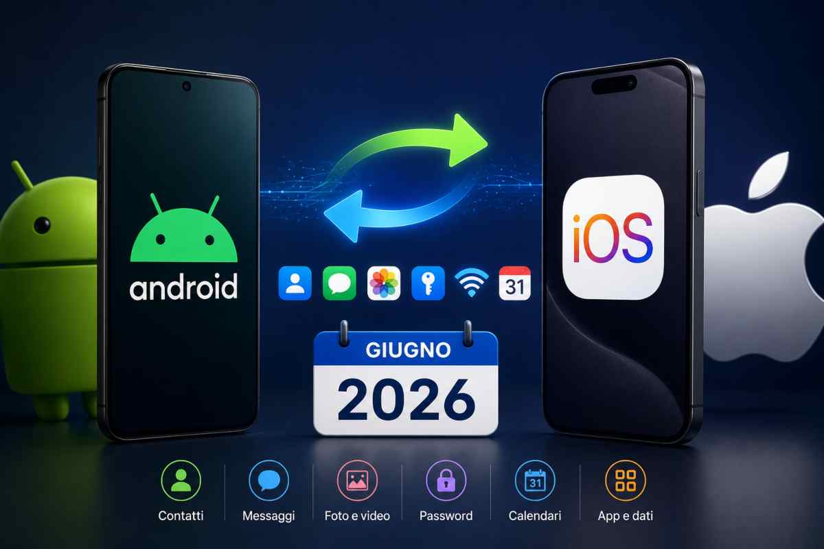 Trasferimento dati iOs Android - Webnews.it
