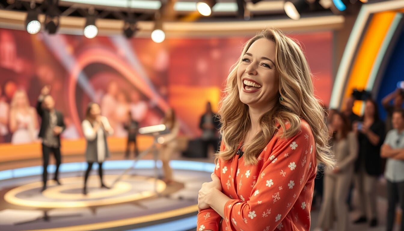 Antonella Clerici scivola sul bunga bunga in diretta televisiva