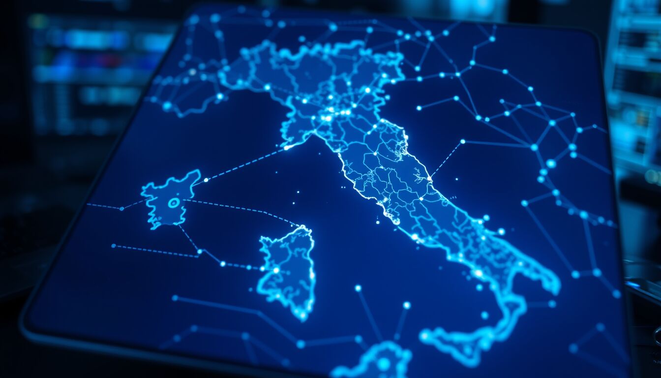 FiberCop lancia NetBook digitale: mappa nazionale delle reti in fibra ottica e connessioni ultraveloci