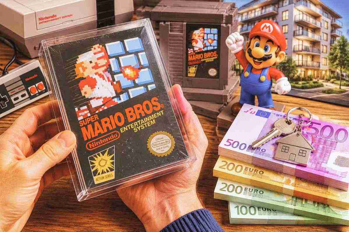 Se hai Super Mario nel cassetto tiralo fuori: oggi vale quanto un appartamento in centro-webnews.it