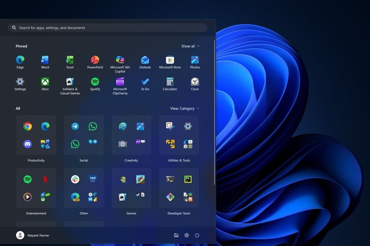 Il menu Grafica di Windows 11 nelle Impostazioni di Sistema dove assegnare la GPU dedicata alle singole app selezionando la modalità Prestazioni elevate per forzare l'uso della scheda video dedicata