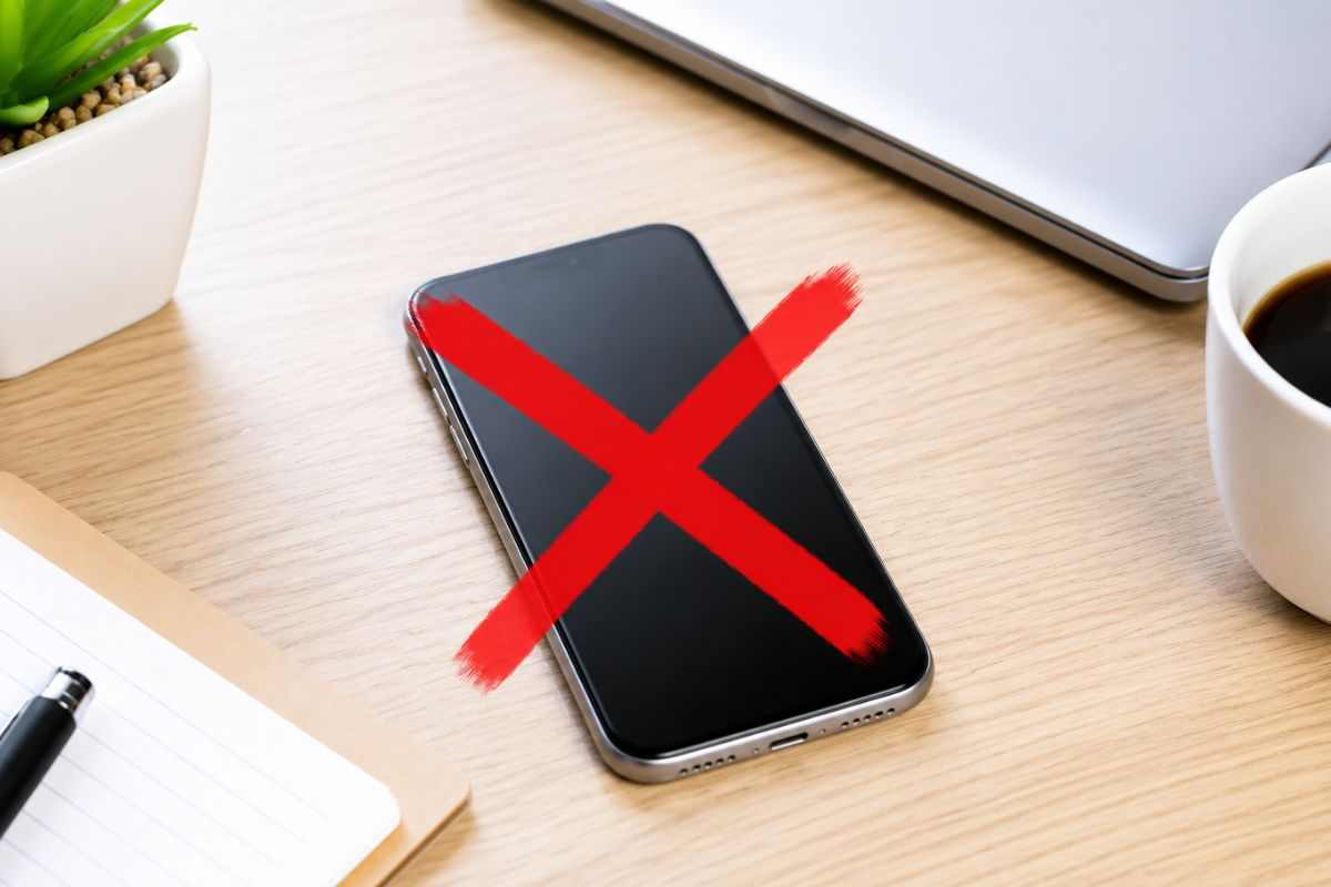 Schermata di uno smartphone con icone di app di streaming e logo della Guardia di Finanza per operazione anti pirateria