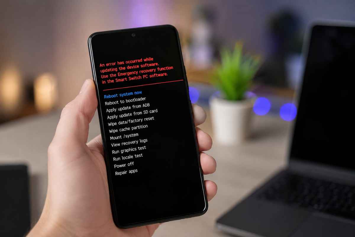 Errore aggiornamento Samsung, dopo il riavvio è un disastro: come rimediare-Webnews.it