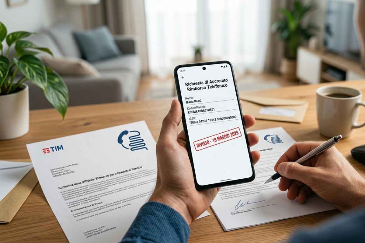 Ti spetta un rimborso sulla linea telefonica, devi inviare un modello apposito e ti accreditano i soldi-webnews.it