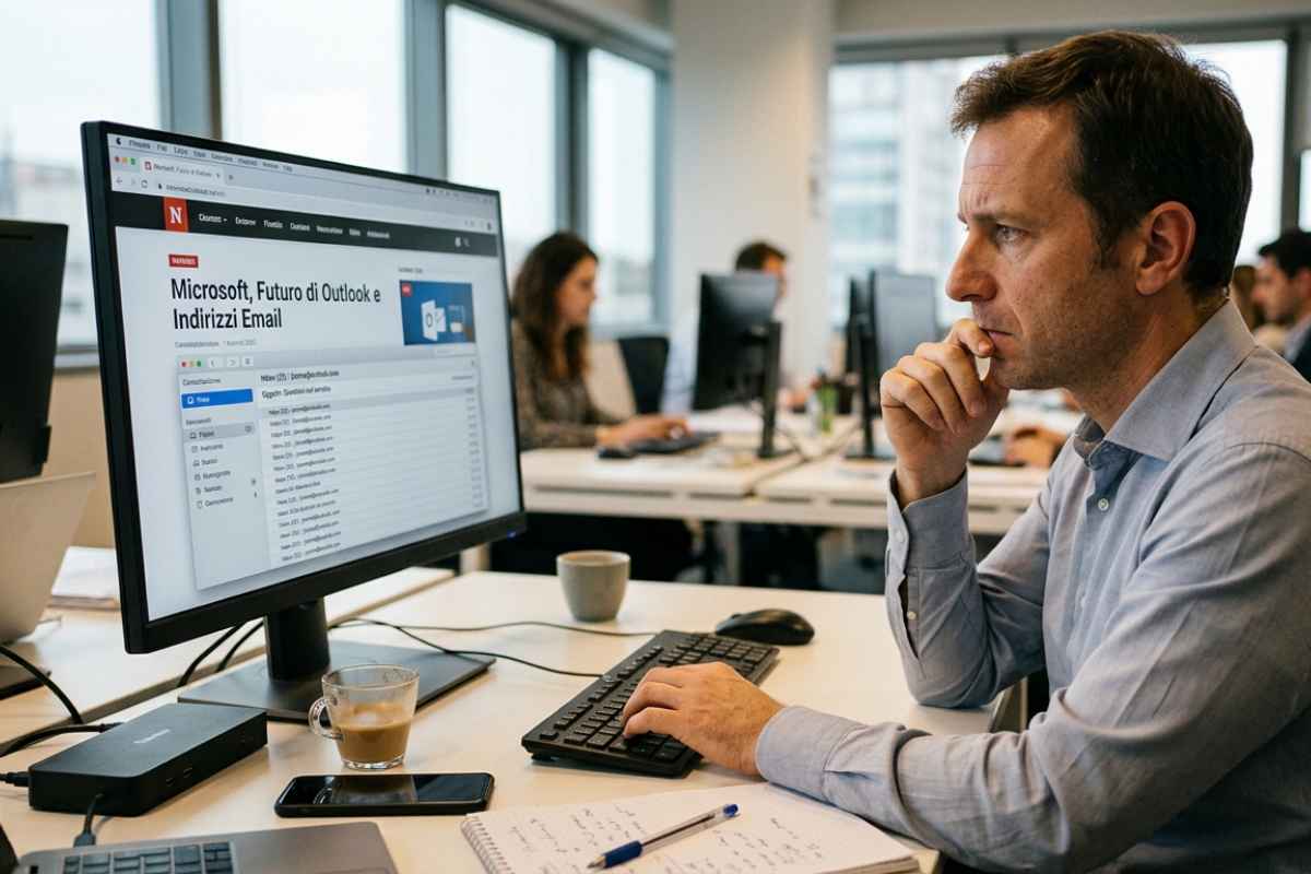 Microsoft cancella Outlook: che ne sarà dei nostri indirizzi email?-webnews.it