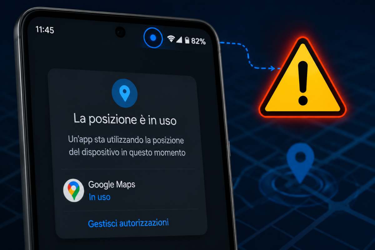 Smartphone puntino blu - Webnews.it