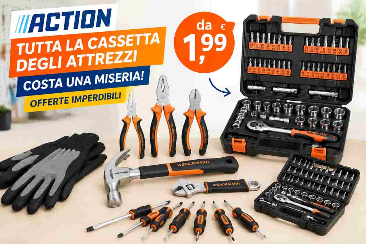 ACTION, offerta bricolage - Webnews.it