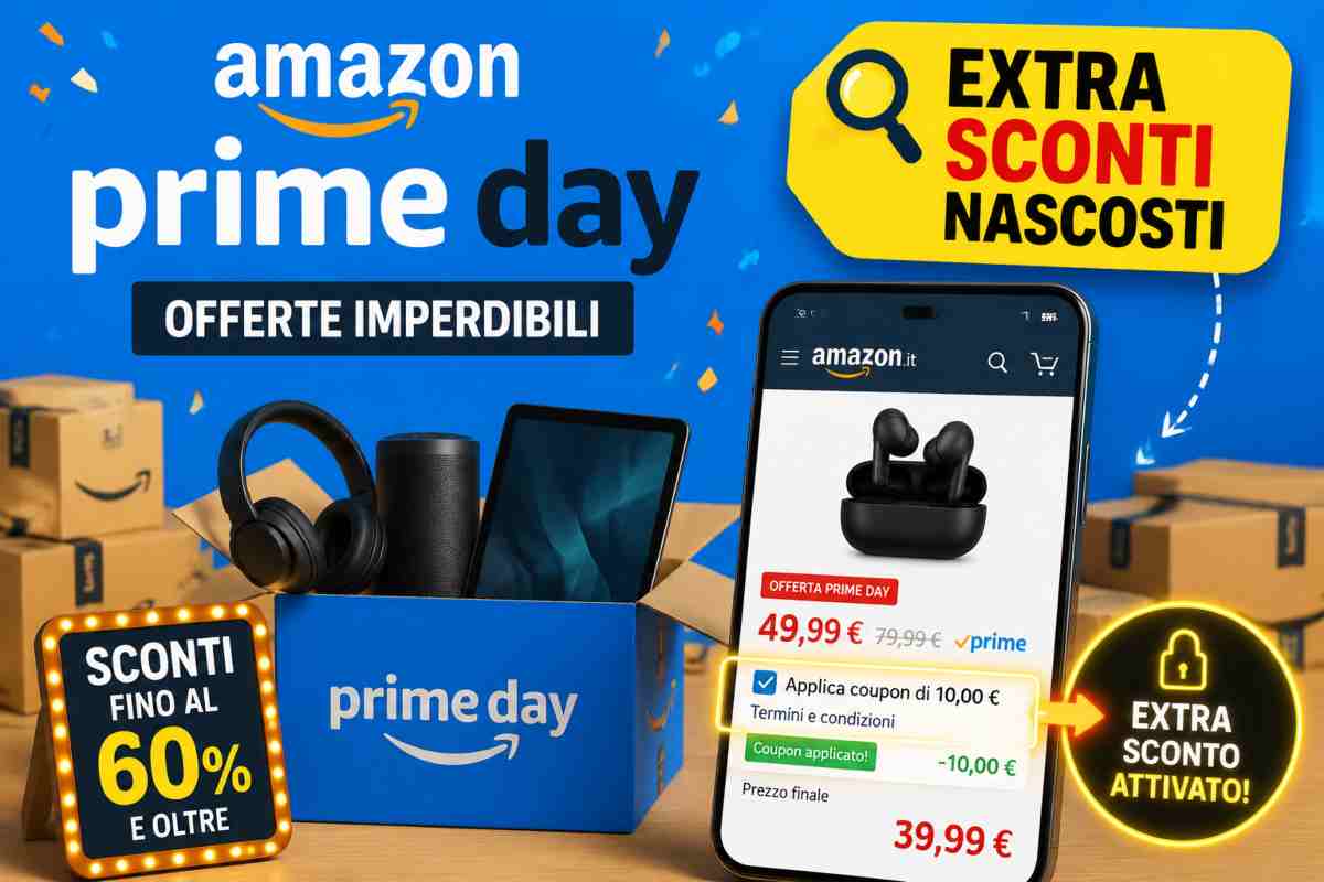 Coupon Amazon Prime Day - Webnews.it