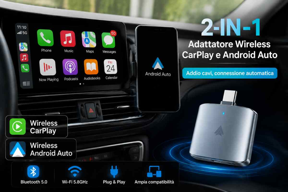 CarPlay e Android auto, l'upgrade wireless - Webnews.it 