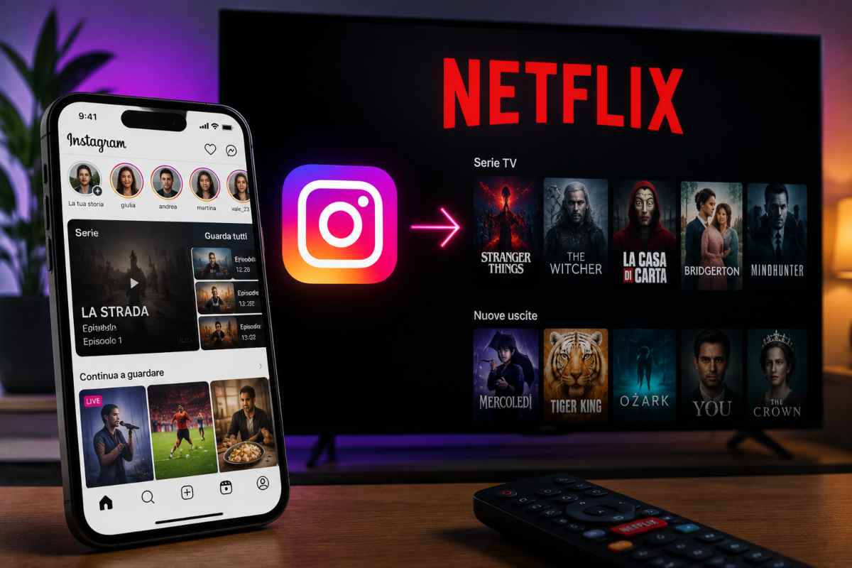 Instagram diventa piattaforma per serie - Webnews.it
