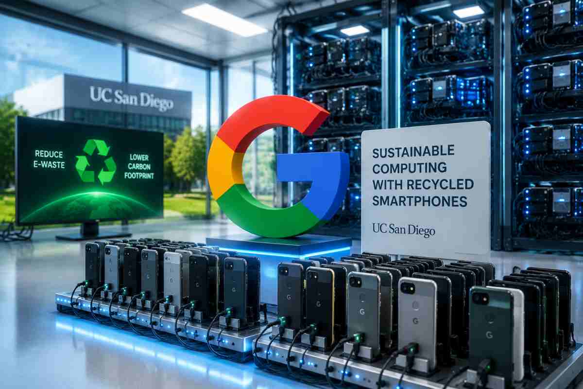 Smartphone come li ricicla Google - Webnews.it