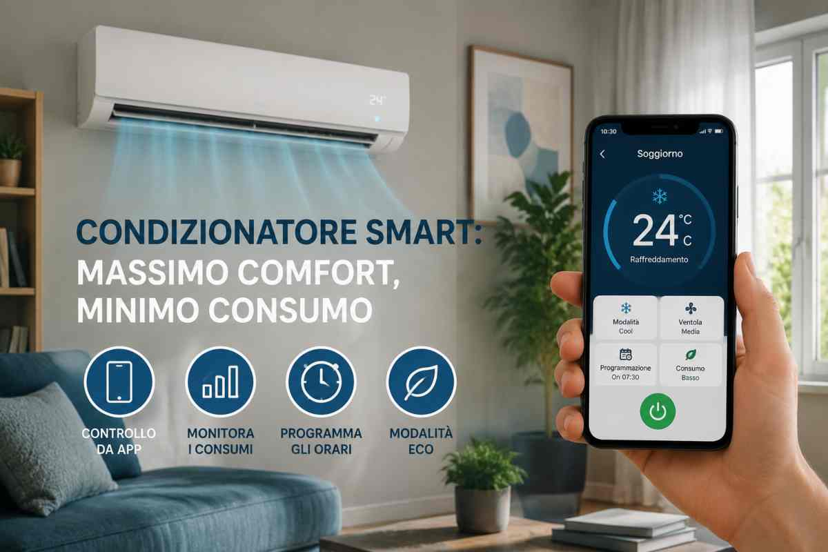 Come funziona il condizionatore smart - Webnews.it