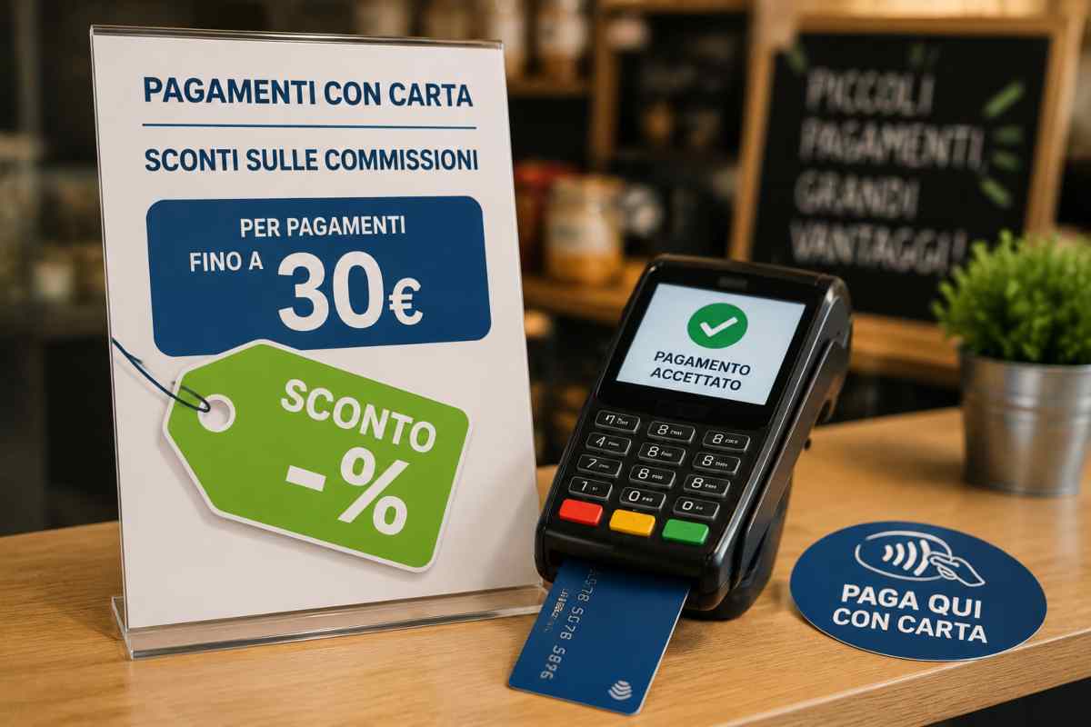 Sconto sui piccoli pagamenti col POS - Webnews.it