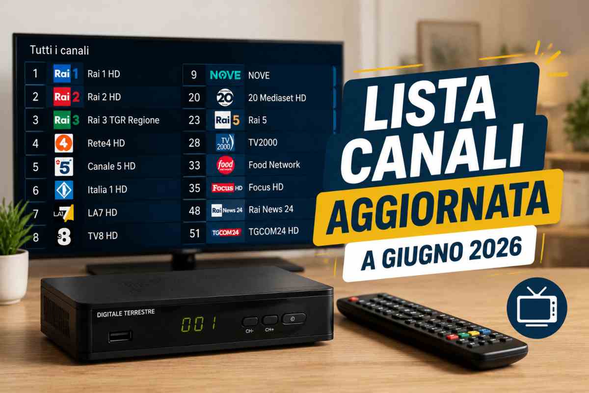 Digitale terrestre aggiornamento - Webnews.it