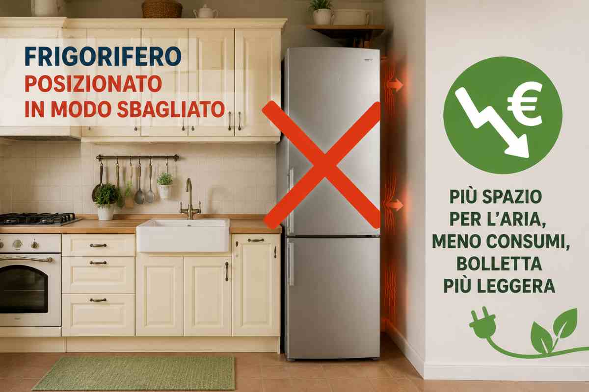 Dove posizionare il frigorifero per risparmiare - Webnews.it