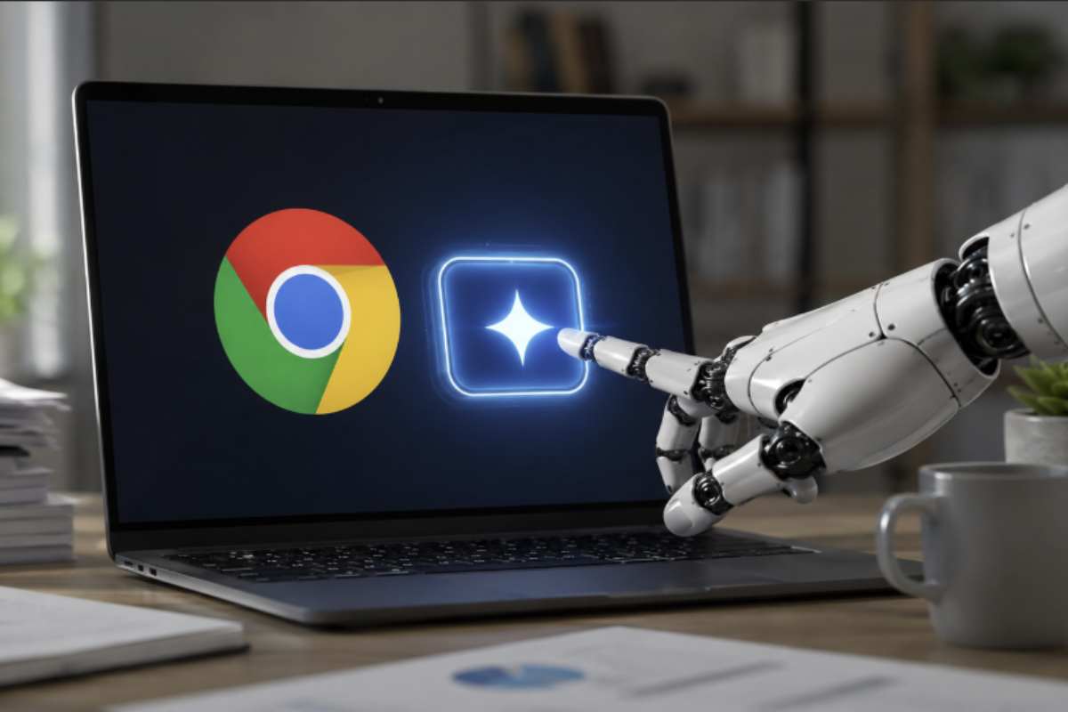 Un tasto dedicato direttamente nel browser (www.webnews.it)