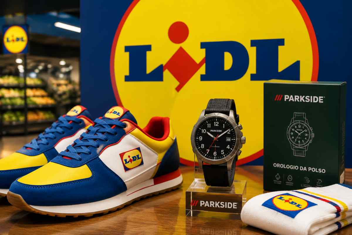 Orologio e sneakers Lidl - Webnews.it
