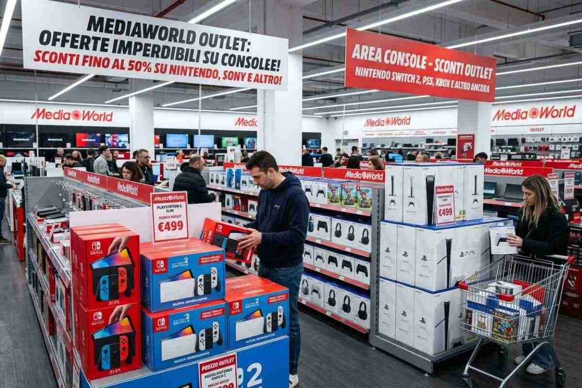 MediaWorld punta tutto sulle console con questa svendita di Nintendo Switch 2, PS5 e altro ancora nel suo outlet-webnews.it
