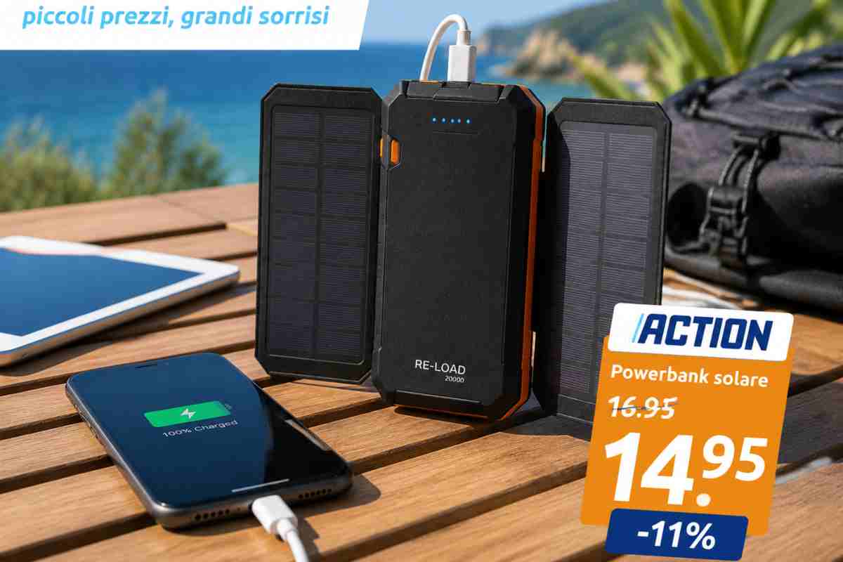 Powerbank ad energia solare - Webnews.it
