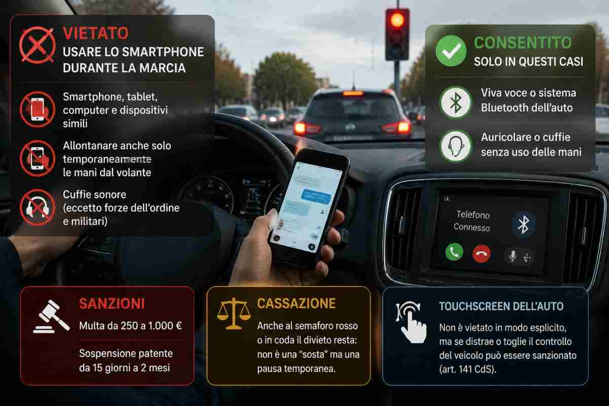 Smartphone alla guida- Webnews.it