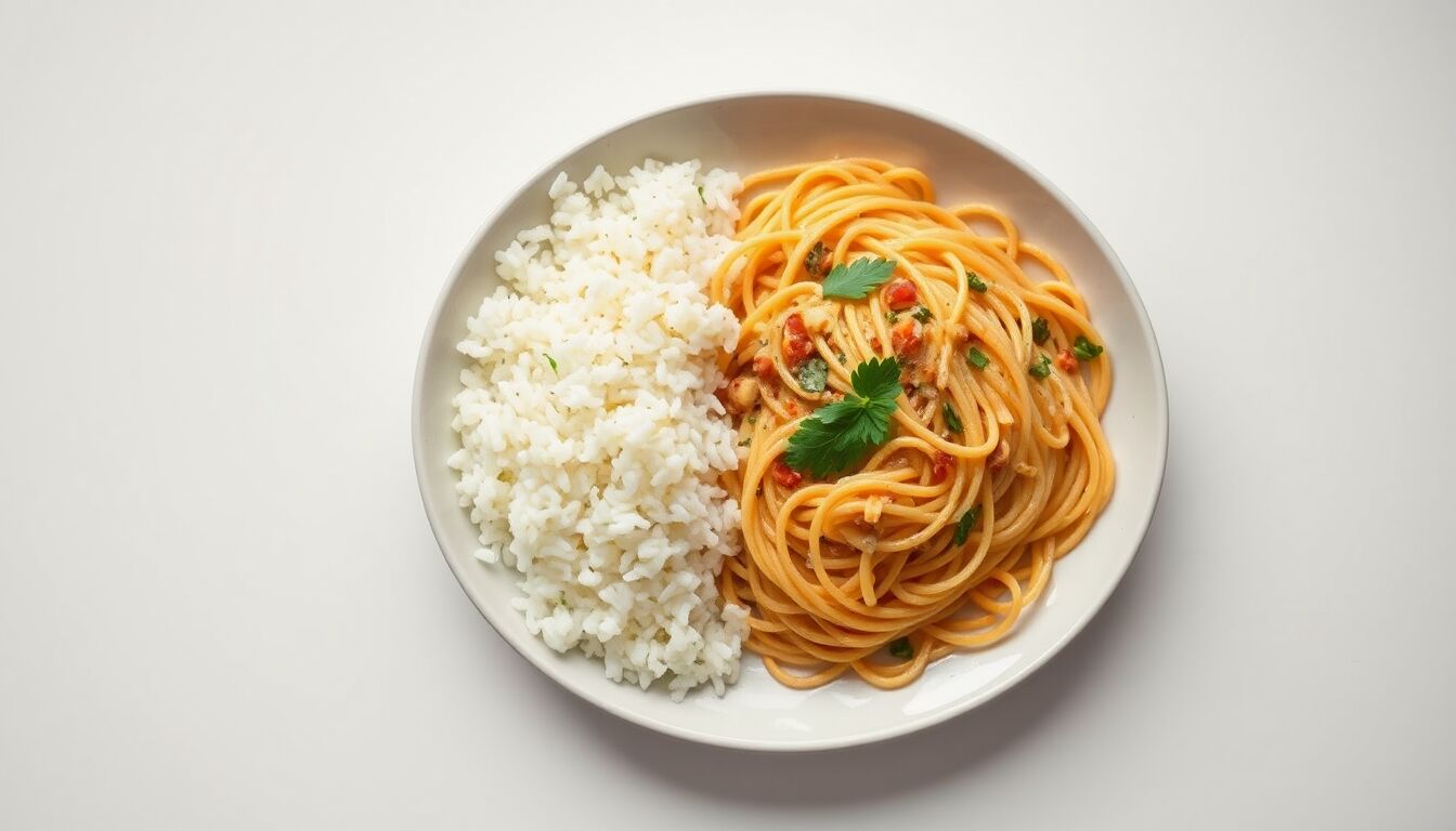 Carbonara spiegata dagli esperti nutrizionisti confronto reale con riso in bianco e apporto calorico