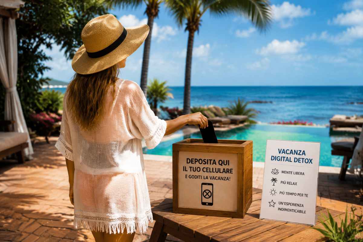 Se rinunci ad usare il cellulare la vacanza è gratis, la nuova iniziativa è realtà: boom di domande-webnews.it