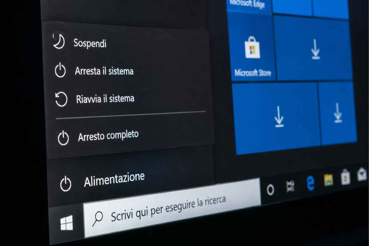Invece di spegnerlo normalmente dovresti provare a eseguire un arresto completo di Windows-webnews.it