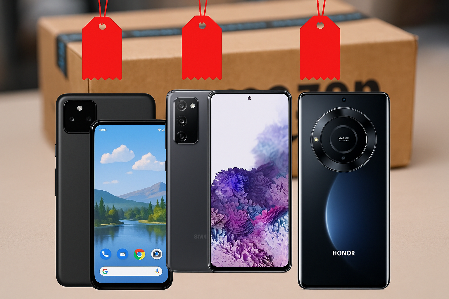 Smartphone in offerta a luglio 2026: Google Pixel 10a a 399€, Samsung Galaxy S25 FE e HONOR Magic 8 Lite