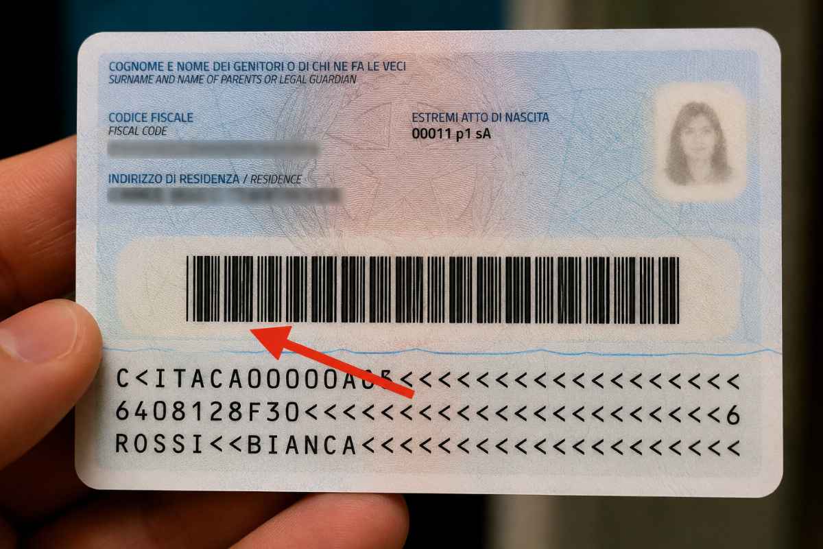 Carta d'identità elettronica, sai a cosa serve il codice a barre sul retro? Pochi sanno come usarlo veramente-Webnews.it