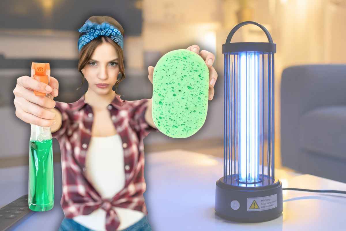 Tu credi di disinfettare casa ma sprechi solo tempo: ho comprato una lampada UV da 3 euro e ora sì che è tutto sanificato-webnews.it